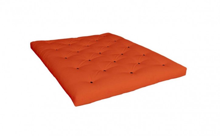 Futonmatratze für Bett DeLuxe Karup 180x200cm orange dick Abholung