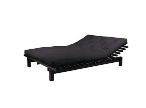 Futonmatratze für Bett Comfort Karup 160x200cm schwarz dick Abholung