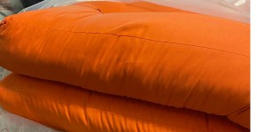 Futonmatratze für Bett DeLuxe Karup 180x200cm orange dick Abholung